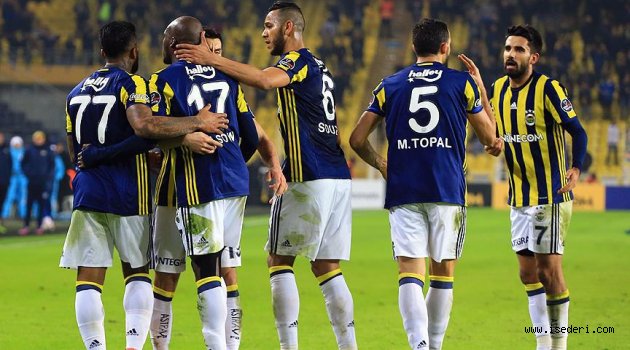 Fenerbahçe 3 puanı 3 golle aldı