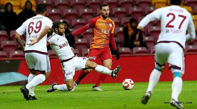 Kupada Galatasaray ile Elazığspor berabere kaldı