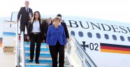 Almanya Başbakanı Angela Merkel, Ankara Esenboğa...