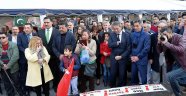 Brüksel’de teröre karşı Türk çadırı kuruldu