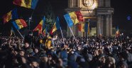 Moldova'da hükümet karşıtı gösteri...